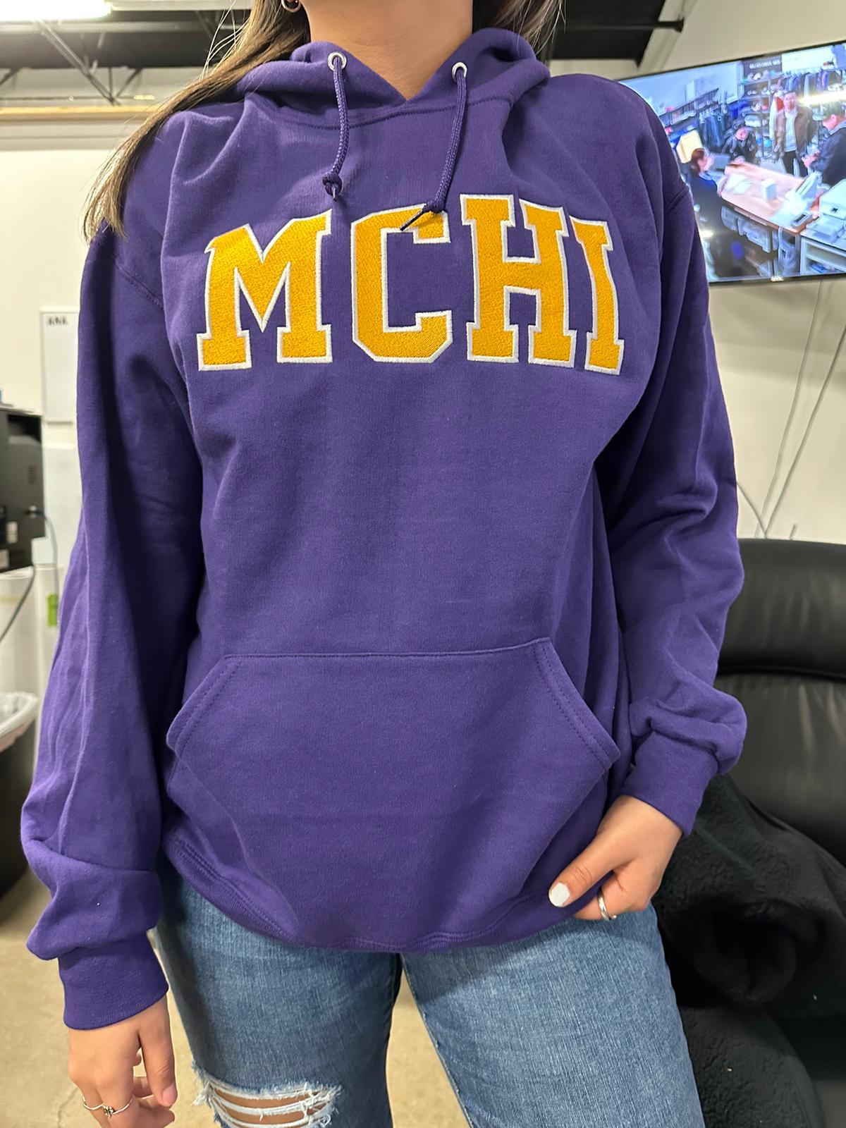McHi Pullover Hoodie - Bold MCHI