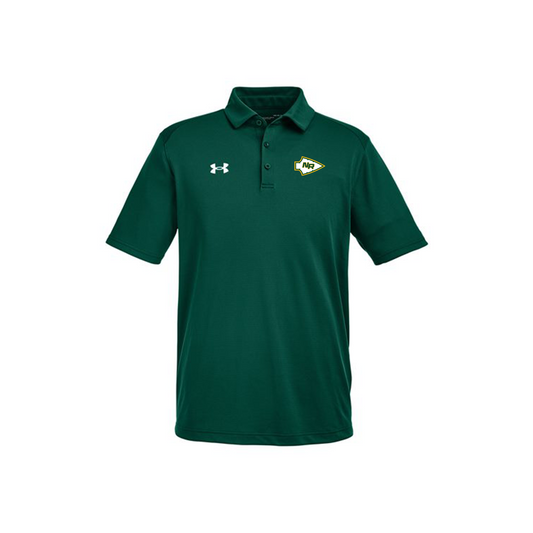 Under Armour - Short Sleeve - Mens Tech™ Polo - Embroidered New NR Spear Forest Green