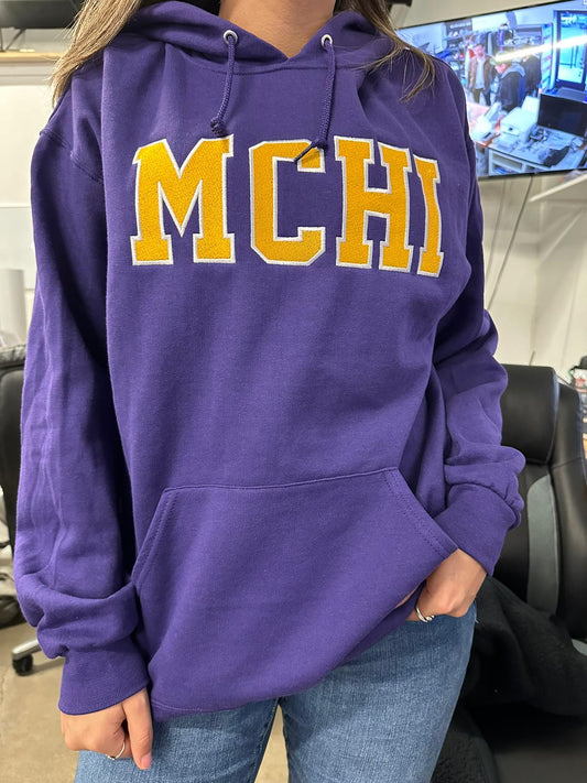 McHi Pullover Hoodie - Bold MCHI