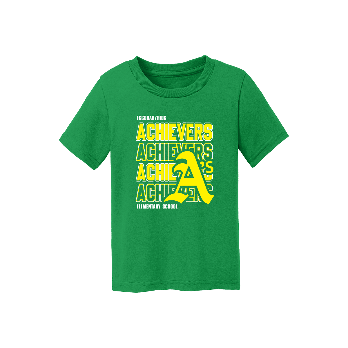 Escobar Rios Elementary - Achievers - Toddler T-Shirt - Green