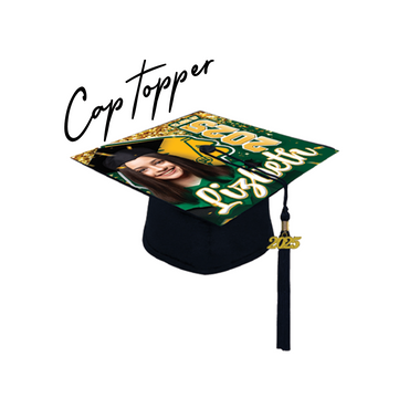Fully Custom Graduation Cap Topper
