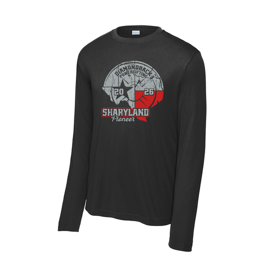 Sharyland Pioneer Powerlifting - Texas Fan Shirt - Long Sleeve