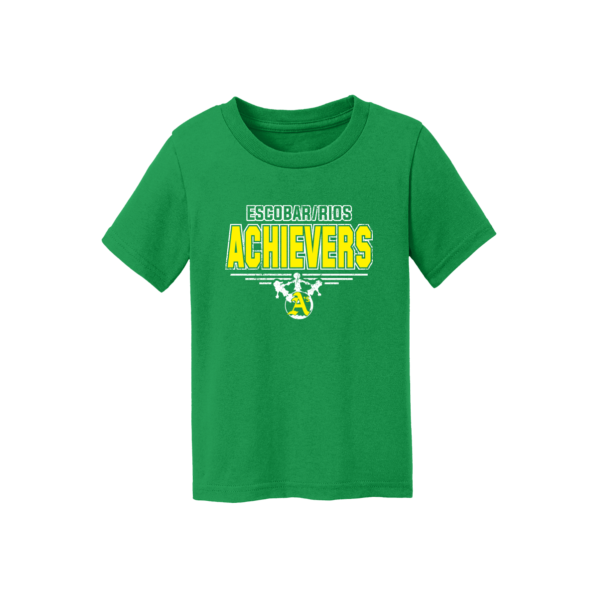 Escobar Rios Elementary - Achievers Logo - Toddler T-Shirt - Green
