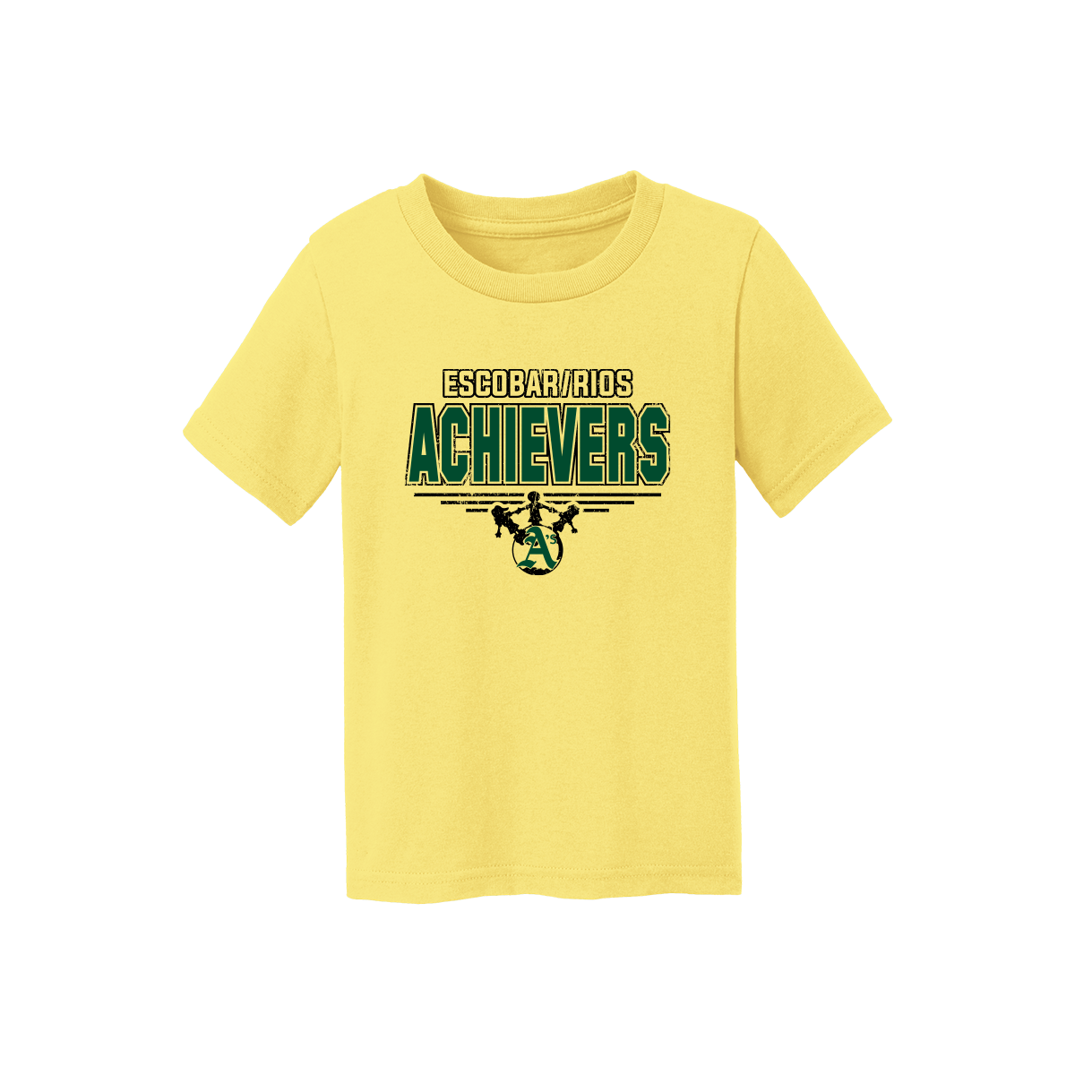 Escobar Rios Elementary - Achievers Logo - Toddler T-Shirt - Yellow