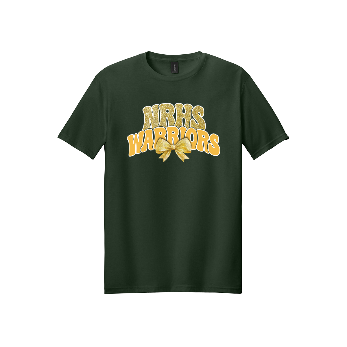 Nikki Rowe “NRHS Warriors” Tee - Cotton Short sleeve - Green