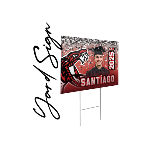Custom Graduation Yard Sign – Class of 2025
