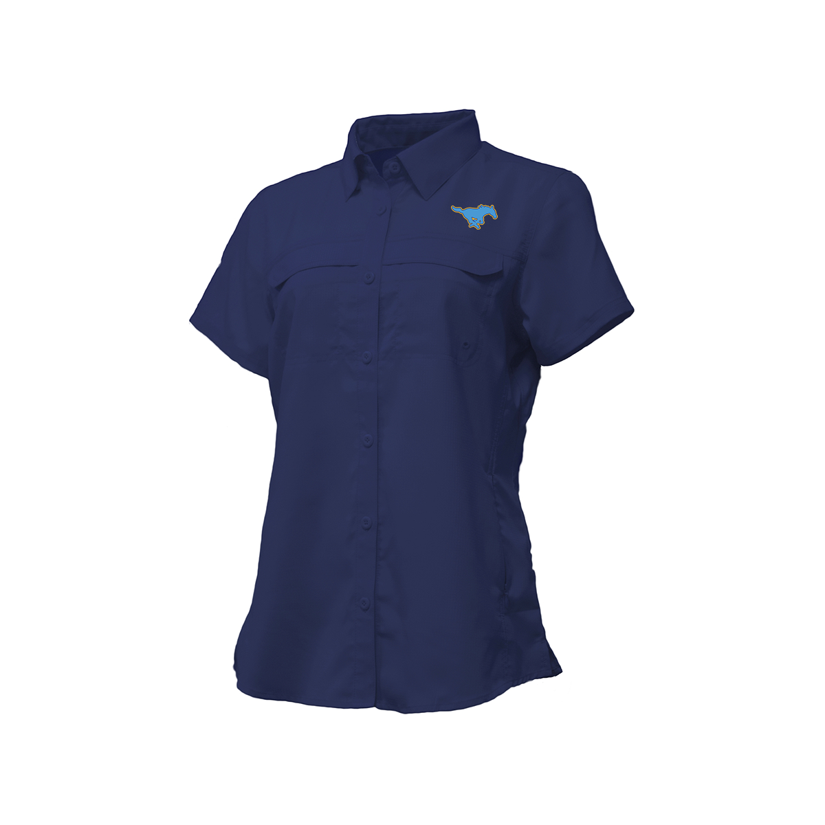 Memorial Navy Women's Fishing Shirts