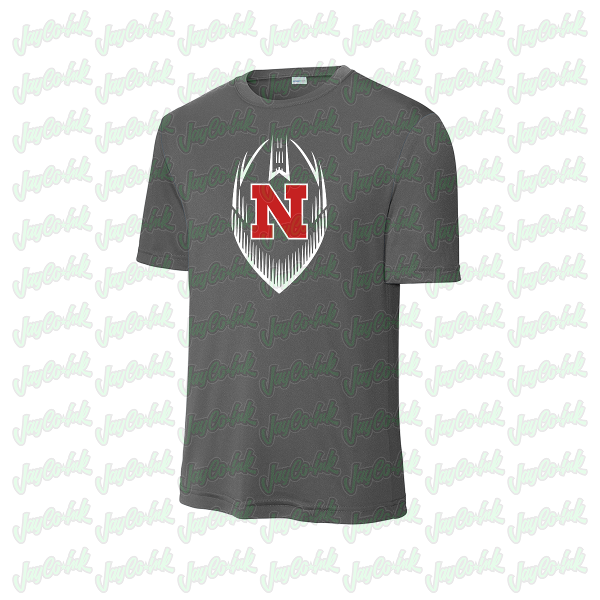 Sharyland North Football Fan Shirt - Grey - Short Sleeve