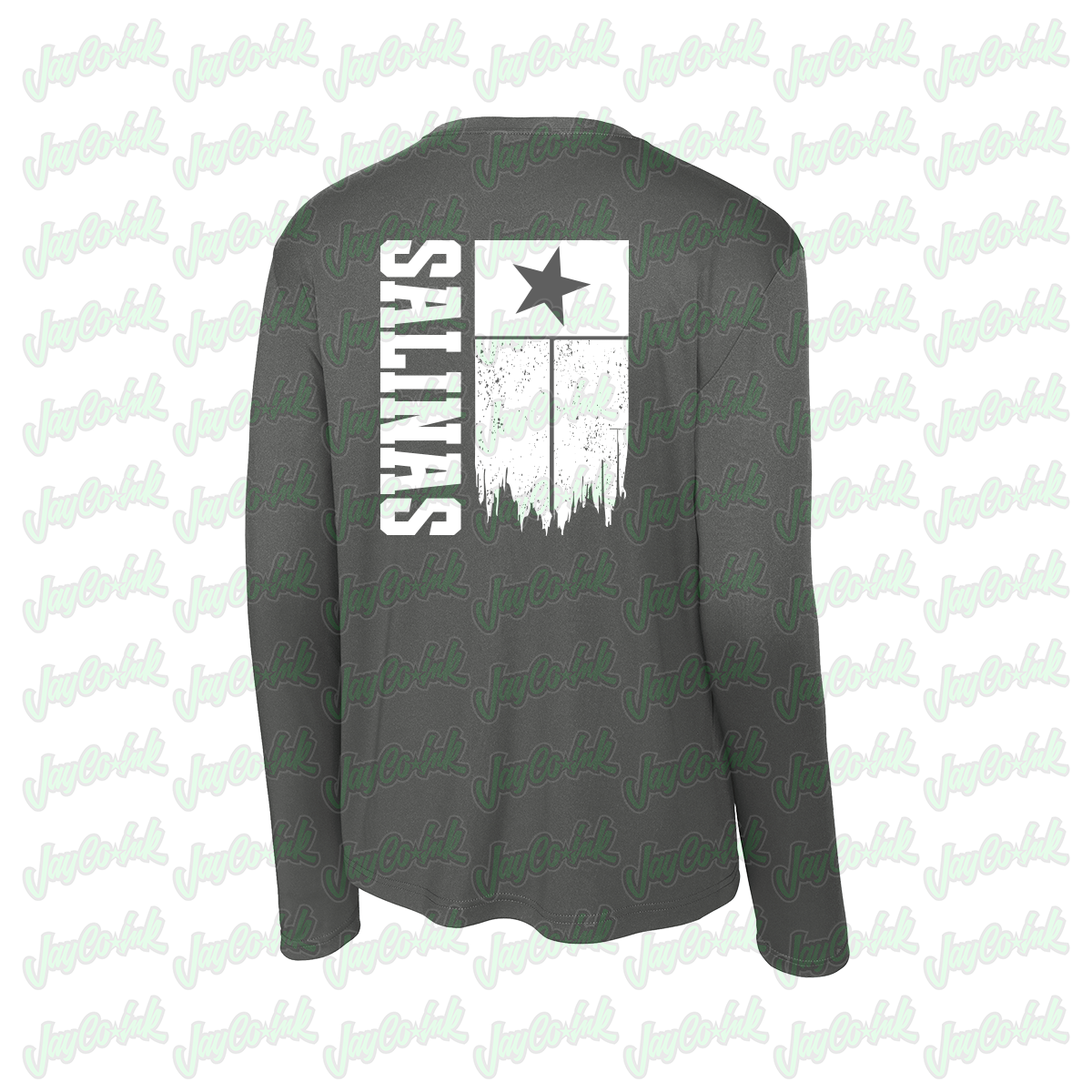 Sharyland North Football Fan Shirt - Grey - Long Sleeve