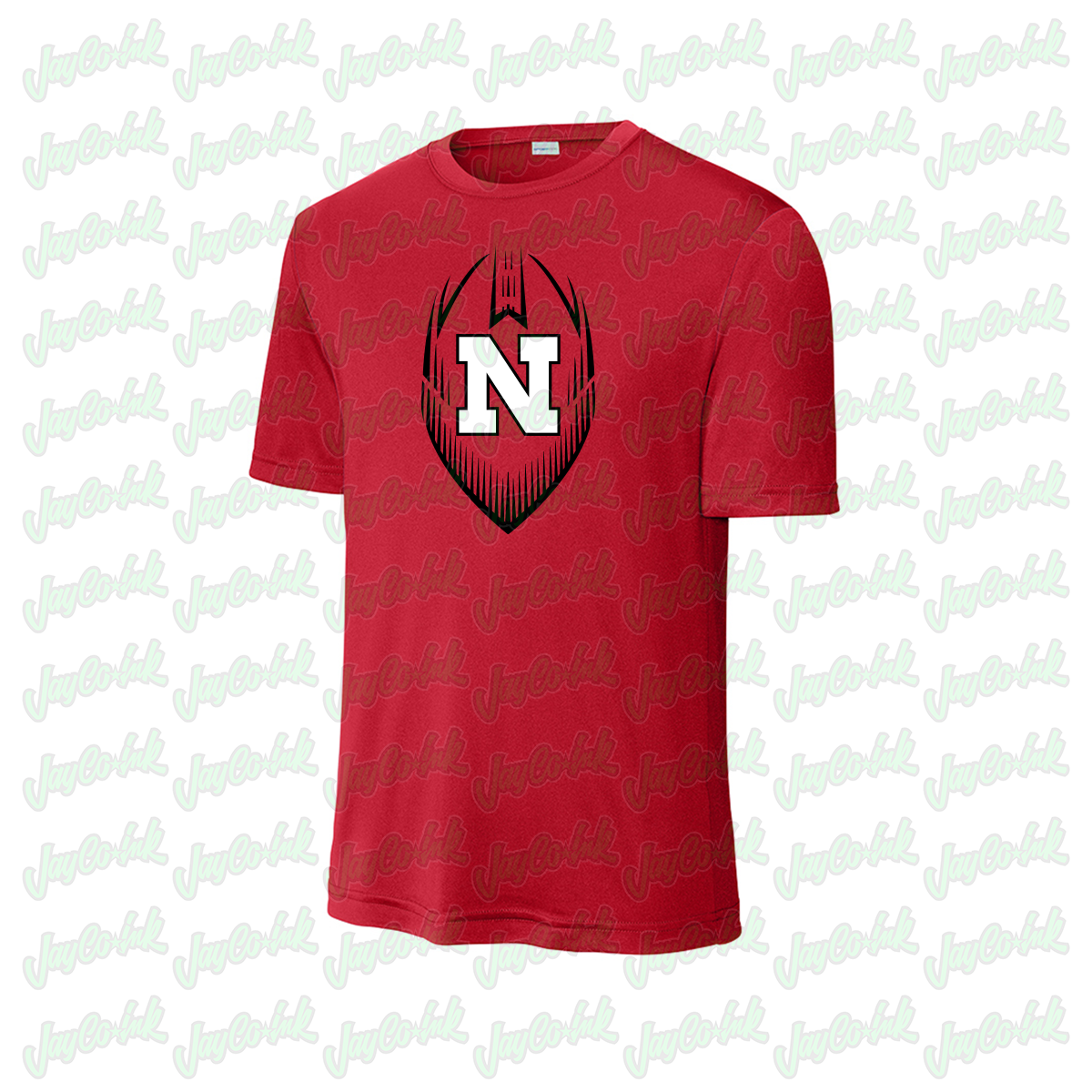 Sharyland North Football Fan Shirt - Red - Short Sleeve