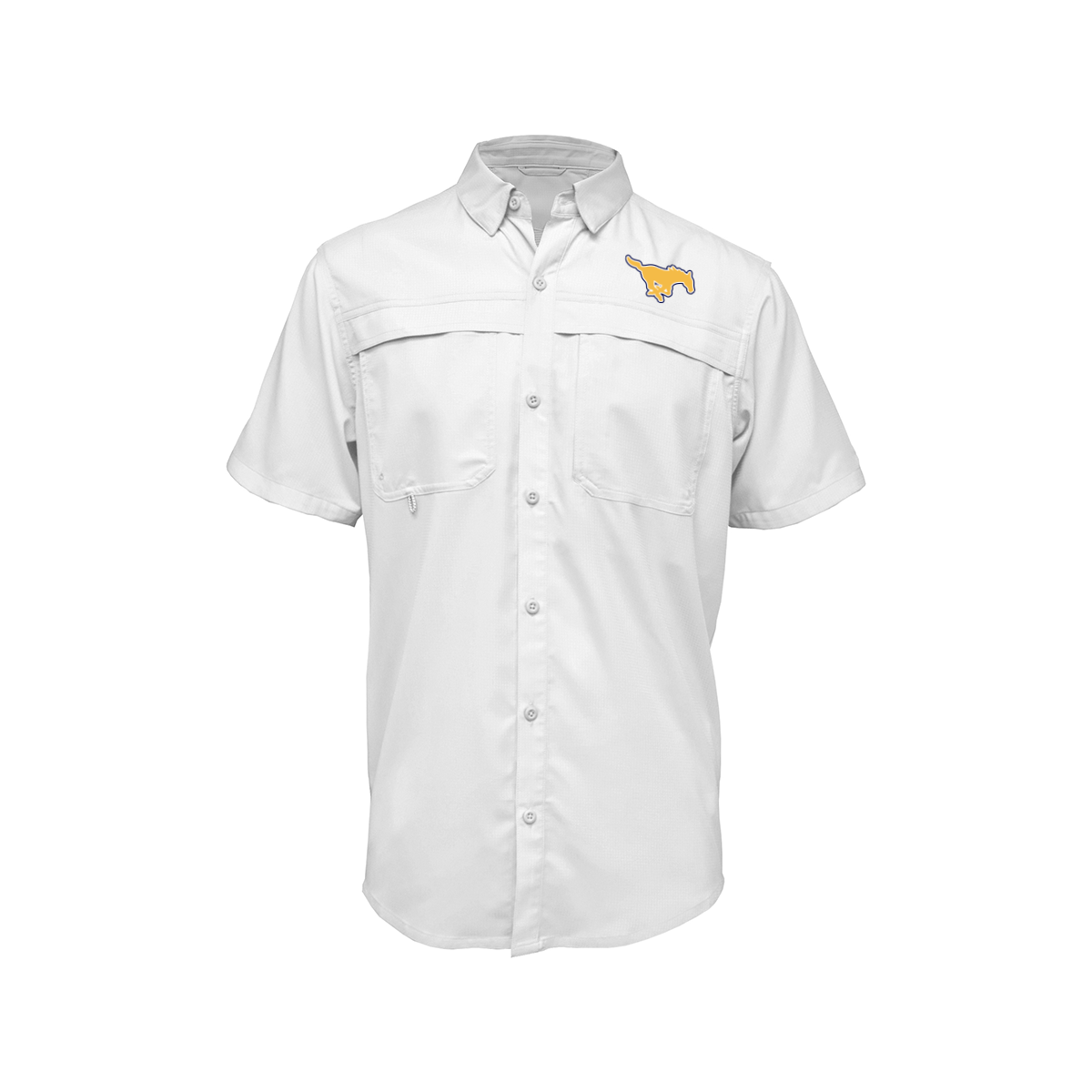 Memorial White Men's Fishing Shirts
