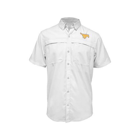 Memorial White Men's Fishing Shirts