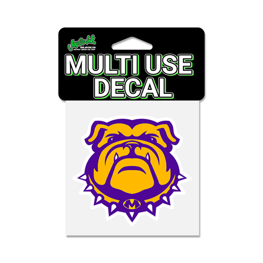 McHi Bulldogs Car Decal Football Logo