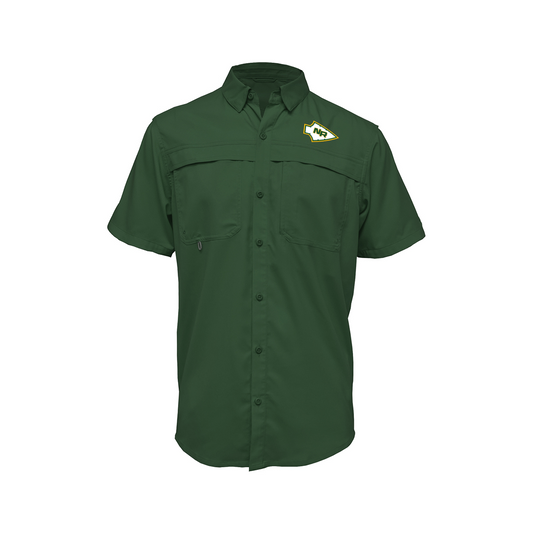 Embroidered Fishing Shirt - Short Sleeve - Nikki Rowe Warriors - New Spear Head