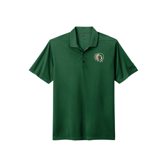 Nikki Rowe Warriors Nike Dri-FIT Polo – Men’s - New Warrior Head - Forest Green