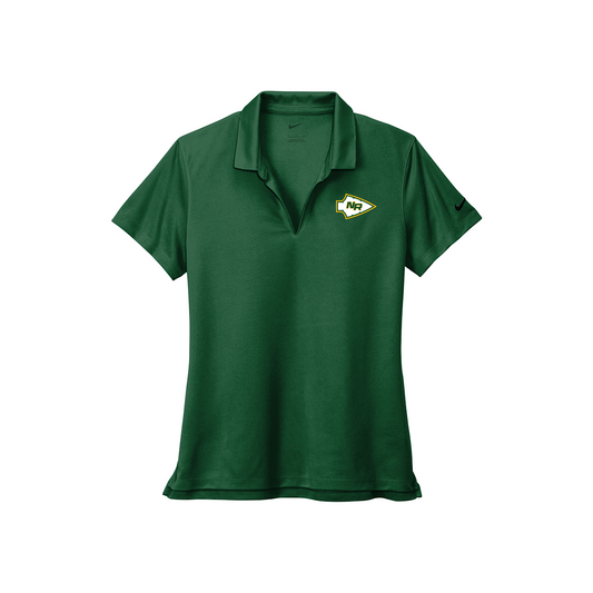 Women's  Nike Dri-FIT Micro Pique "Spear Head Logo" Polo