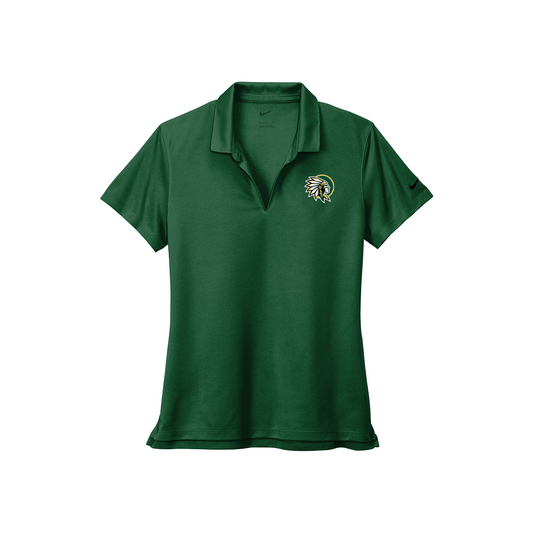 Women's  Nike Dri-FIT Micro Pique "Warrior Head" Polo