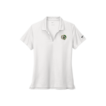 Women's  Nike Dri-FIT Micro Pique "Warrior Head" Polo