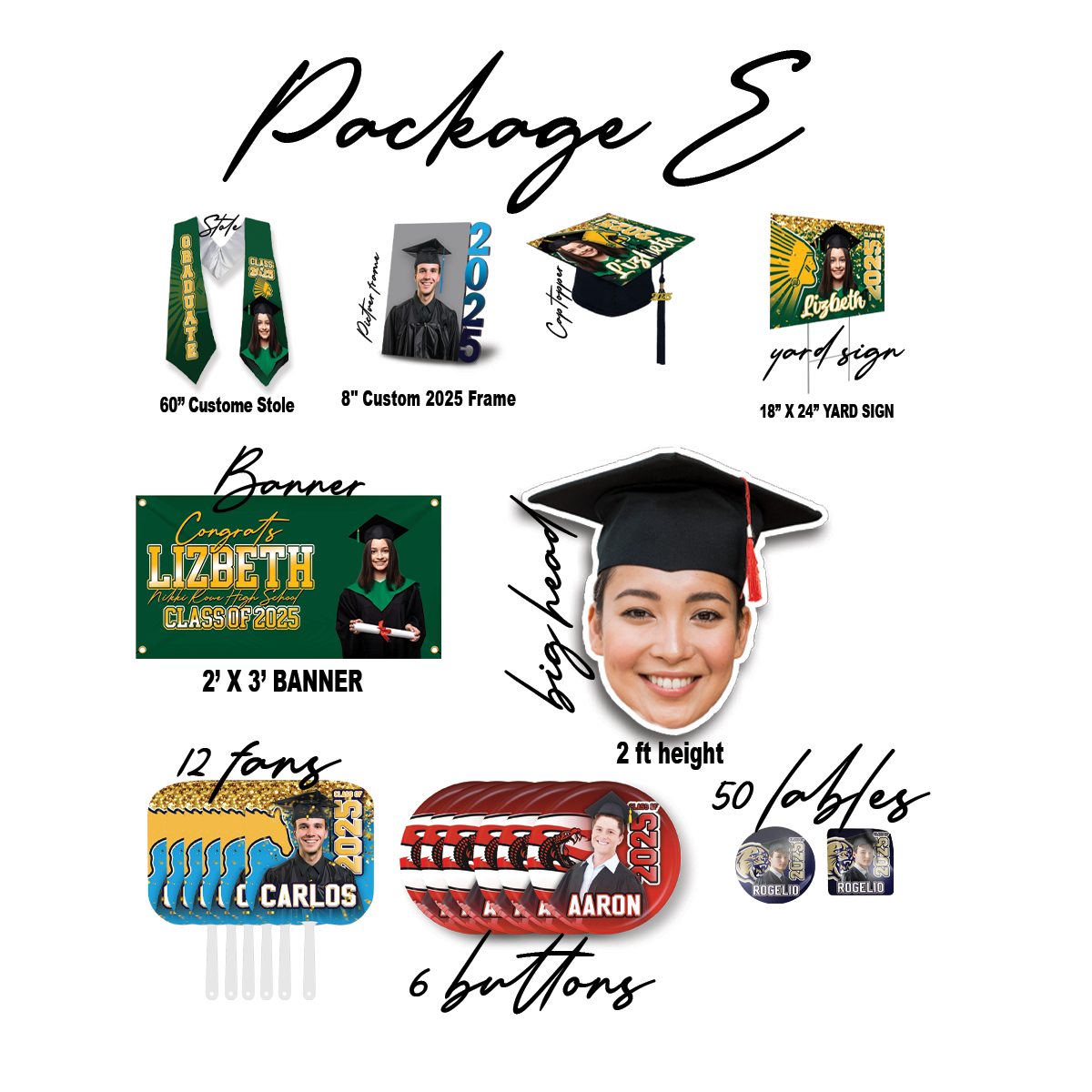 Graduation Package E – The Ultimate Grad Celebration Kit