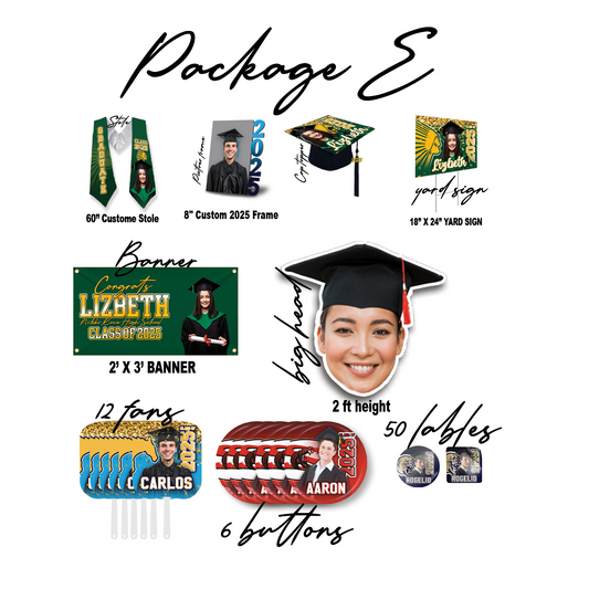 Graduation Package E – The Ultimate Grad Celebration Kit