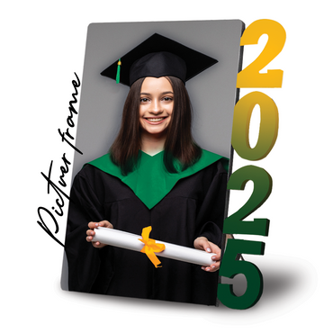 Custom Graduation Picture Frame – Class of 2025 Edition