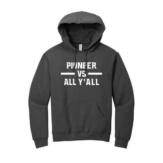 Sharyland Pioneer Powerlifting - Pioneer Vs All Yall Hoodie