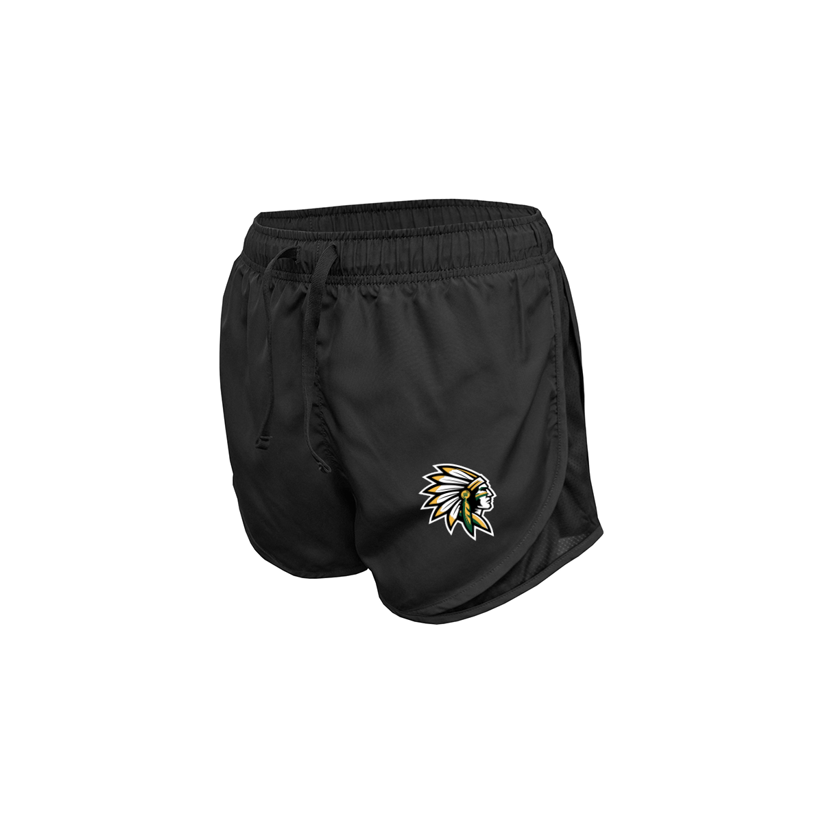 Nikki Rowe "Warrior Head" - Running Shorts - Black
