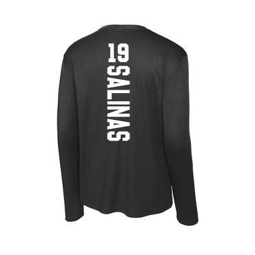 Lady Spartans Basketball - Fan Shirt - Long Sleeve - Black