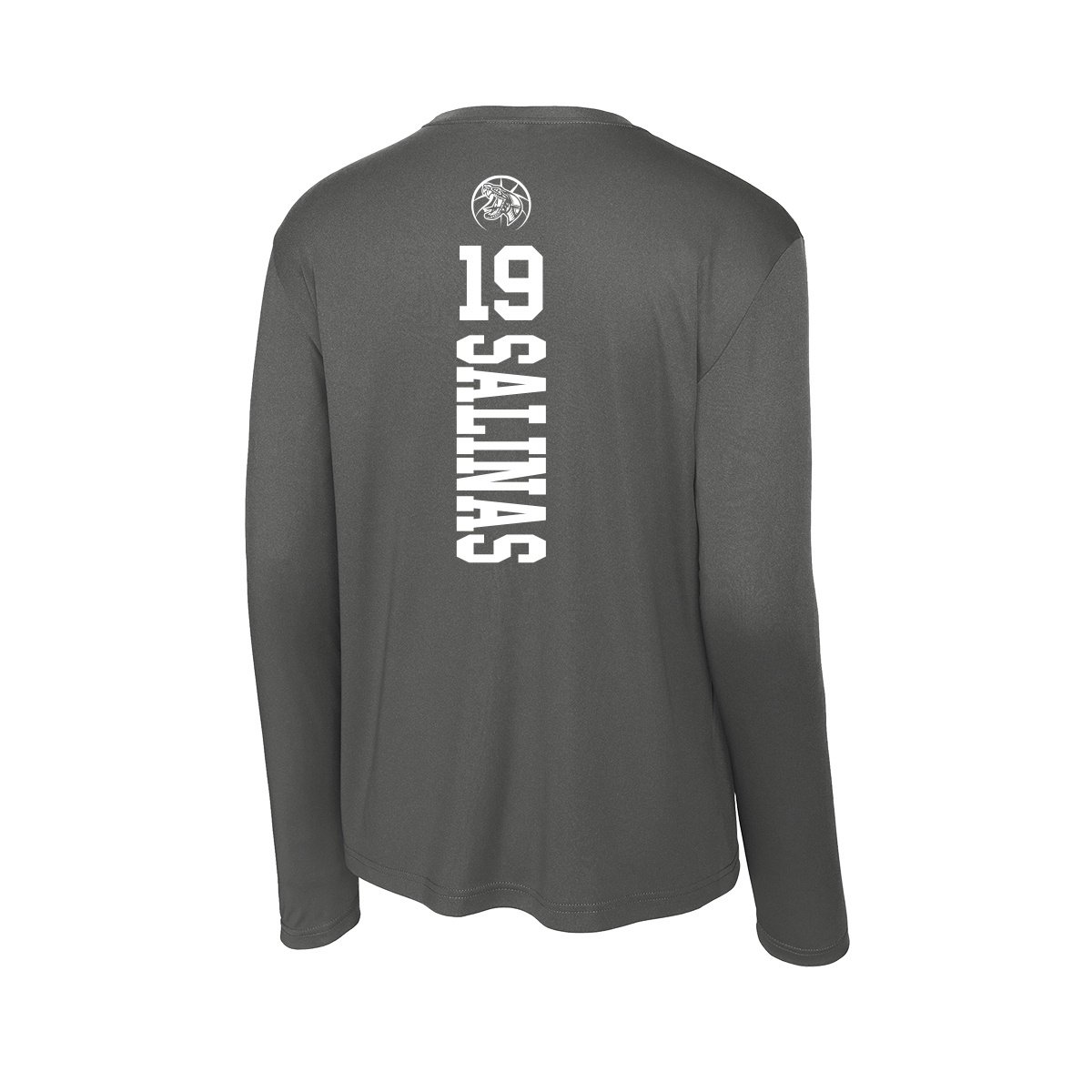 Sharyland Pioneer Basketball 2025-2026 - Fan Shirt - Long Sleeve - Gray (Freshman Fans & Players)
