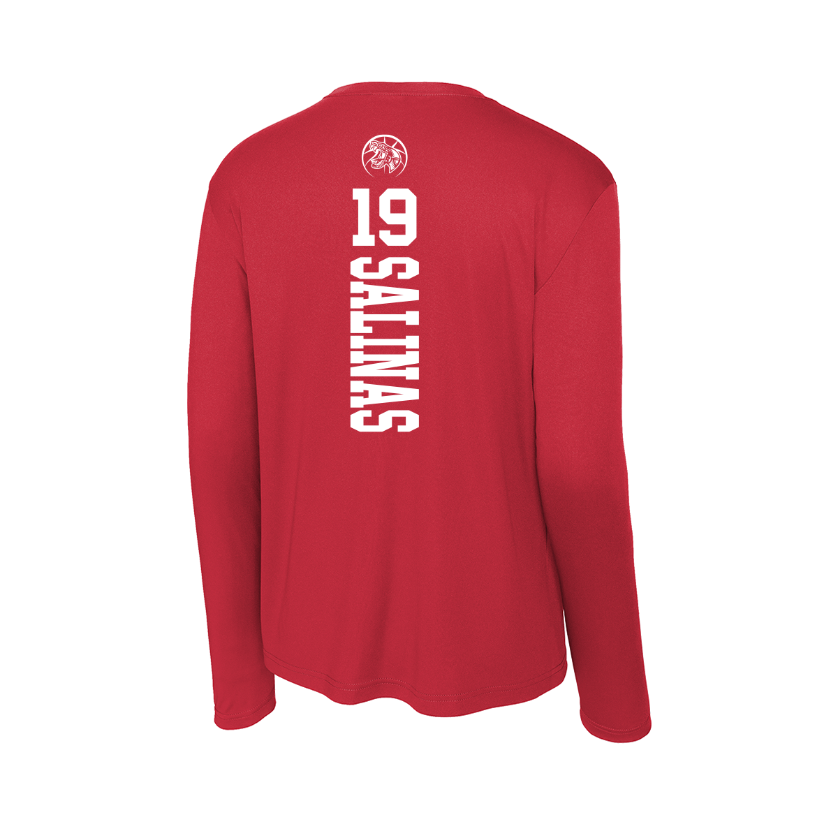 Sharyland Pioneer Basketball 2025-2026 - Fan Shirt - Long Sleeve - Red (JV Dark & Light Fans & Players)