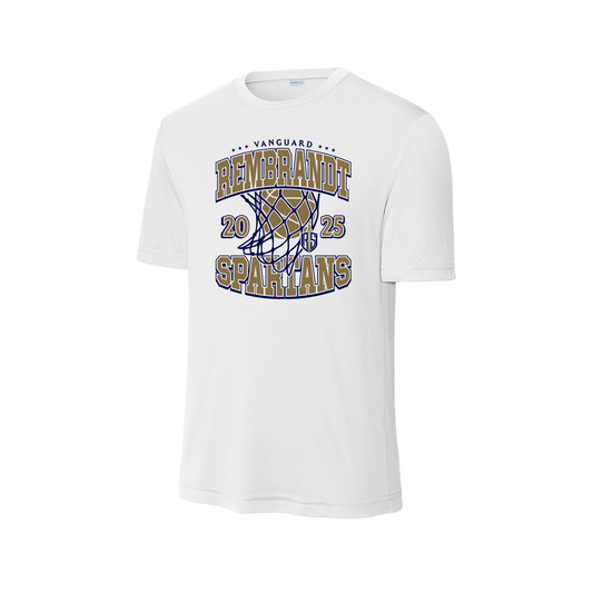 Spartans Boys Basketball 2026 - Fan Shirt - Short Sleeve - White