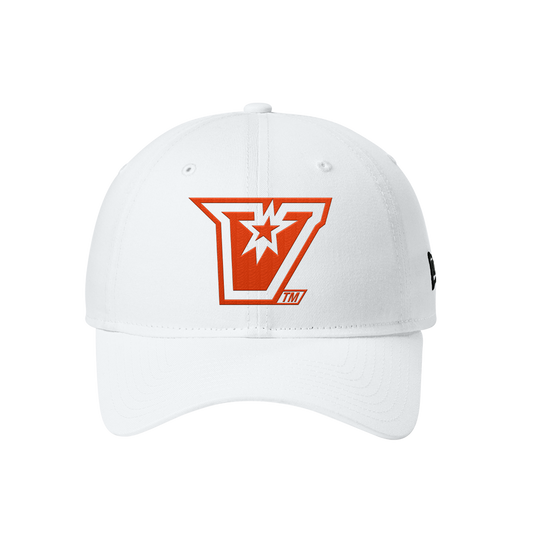 UTRGV Vaqueros Embroidered New Era 9TWENTY Cap – White