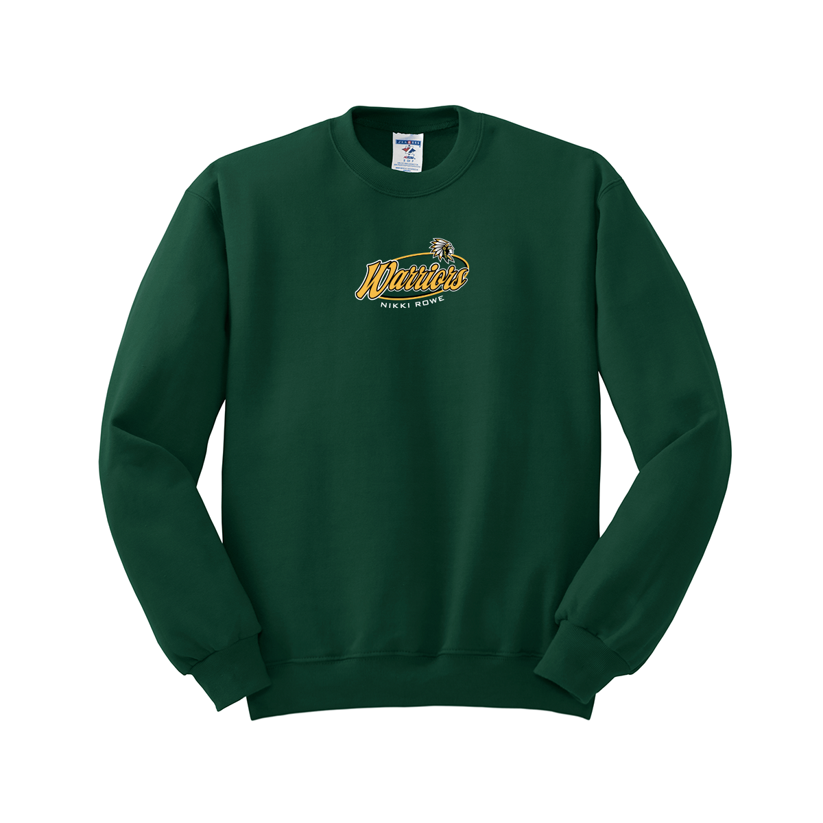 Nikki Rowe "Warriors" Crewneck - Green