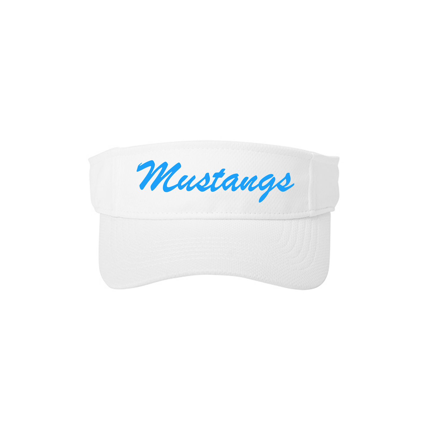 Memorial Track & Field Visor - White