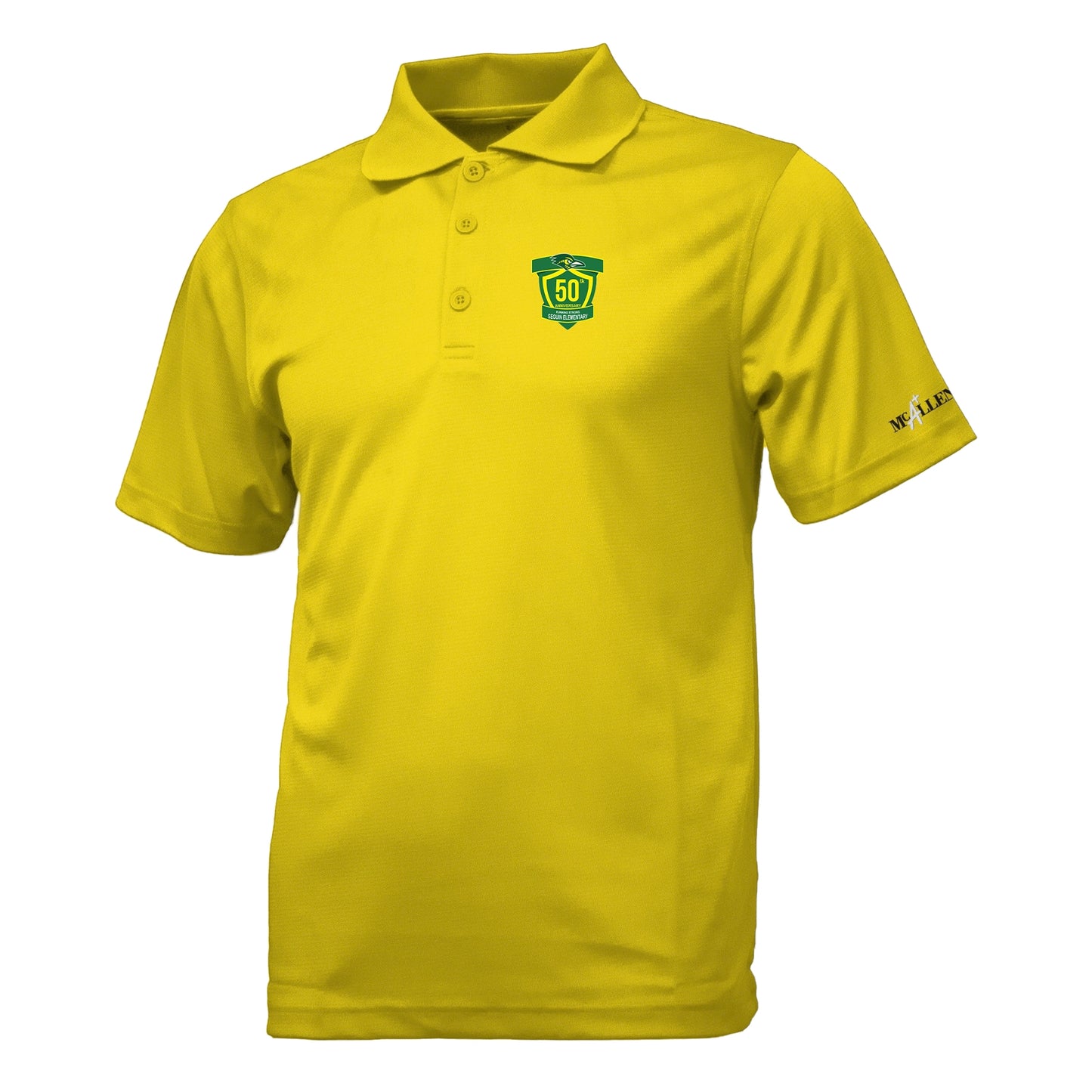 Seguin Elementary Men's 50th Anniversary Polo