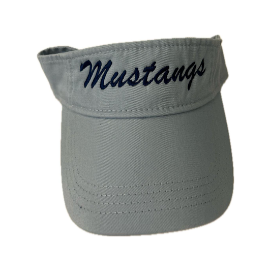 Grey Mustangs Visor