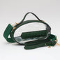 Forest Green & Clear Football Stadium Crossbody Bag