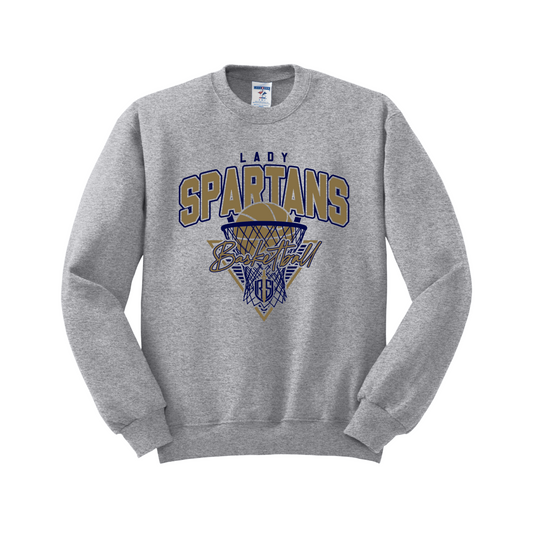 Lady Spartans Basketball - Fan Crewneck