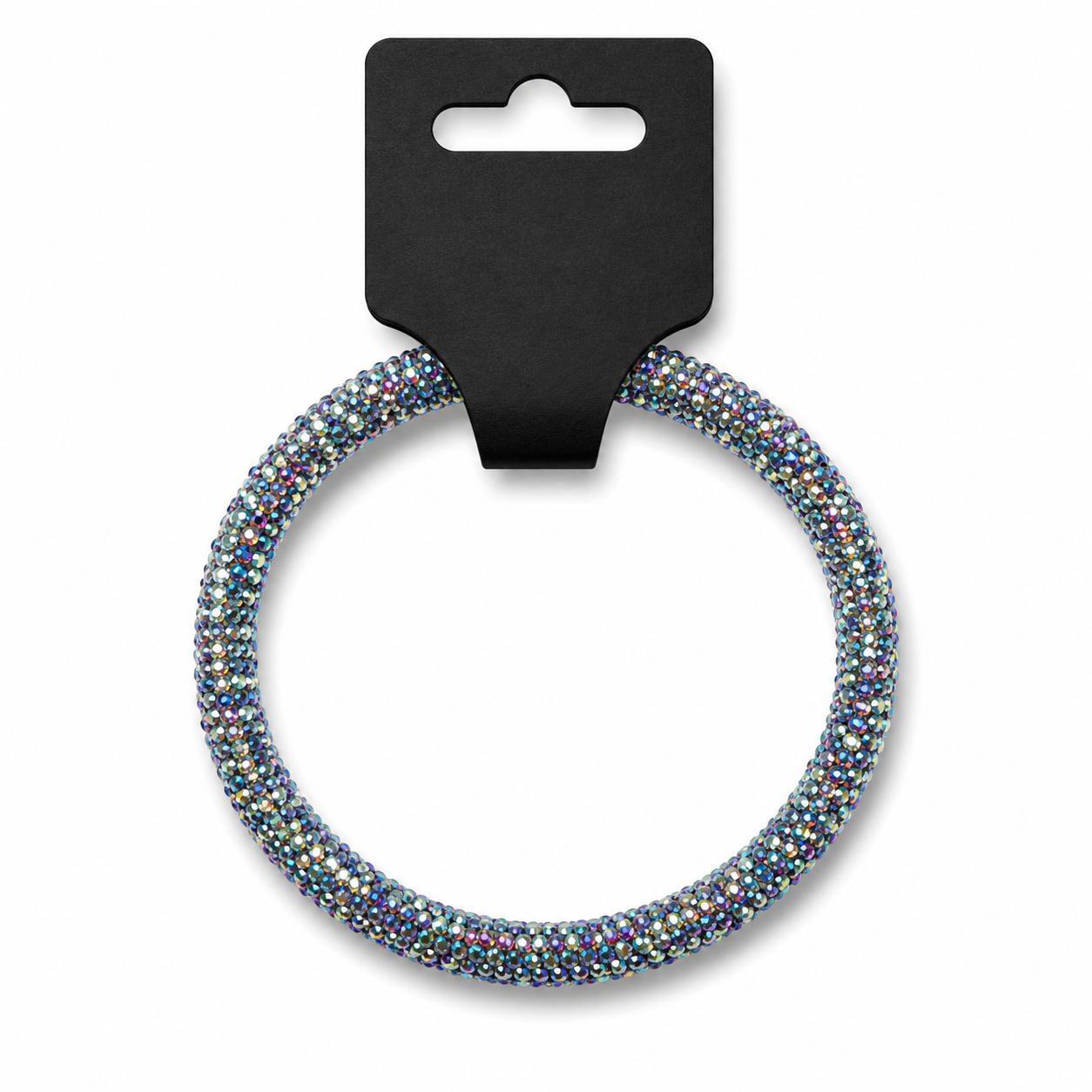 Iridescent Rhinestone Stretch Bracelet