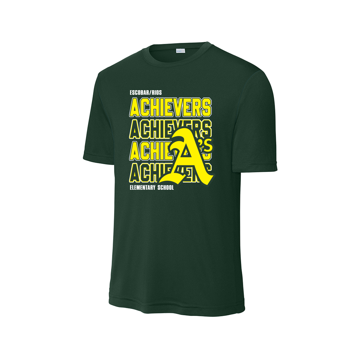 Escobar Rios Elementary - Achievers - Dri-Fit T-Shirt - Green