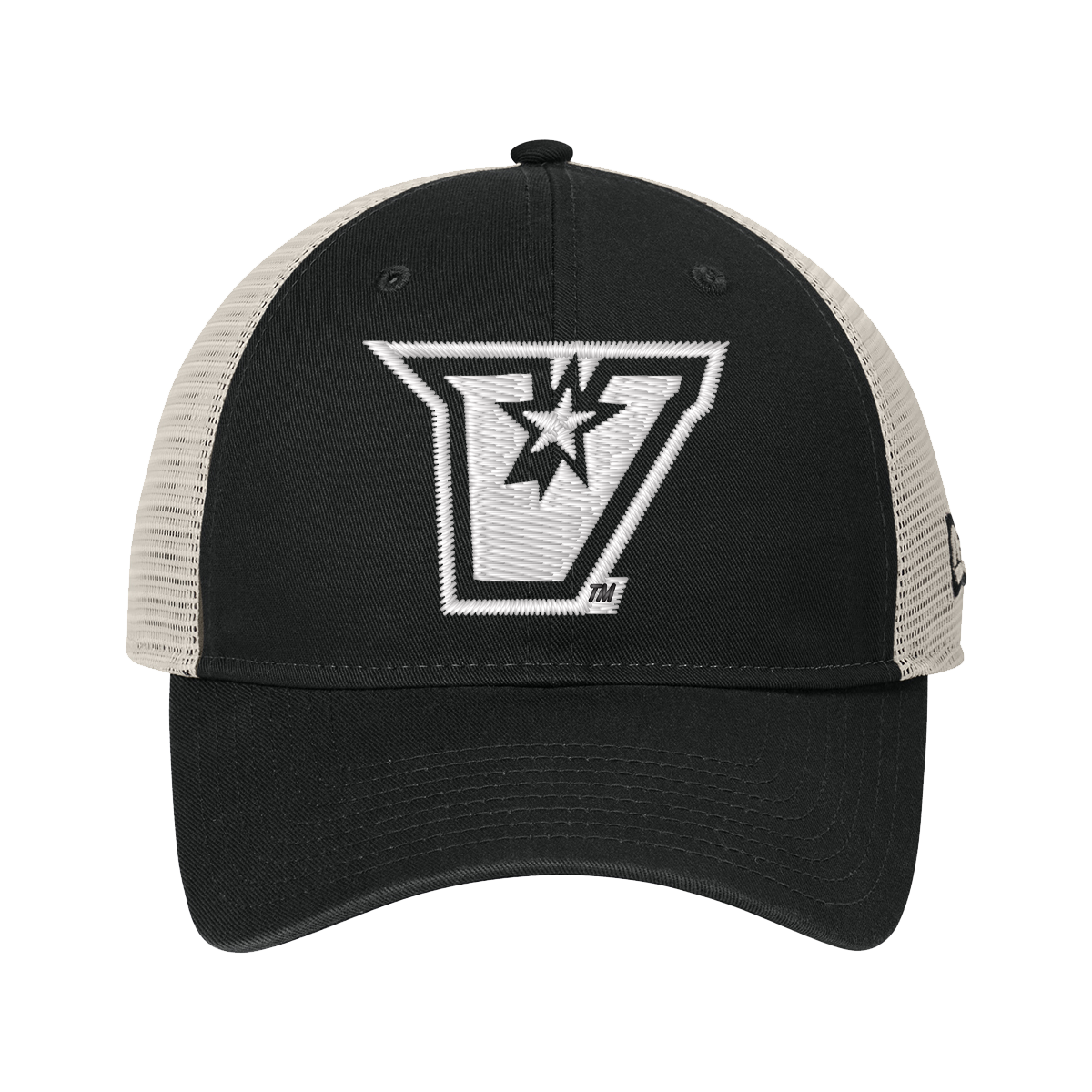 UTRGV New Era 9TWENTY Low-Profile Black Cap - White V