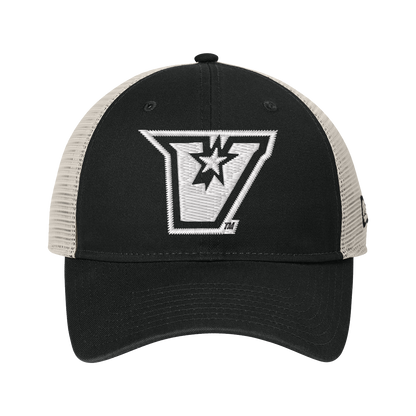 UTRGV New Era 9TWENTY Low-Profile Black Cap - White V