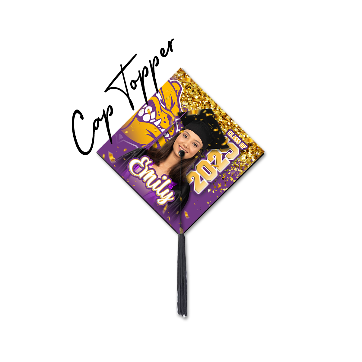 Sign Topper Cap Fully Custom Graduation Cap Topper – JayCo Ink