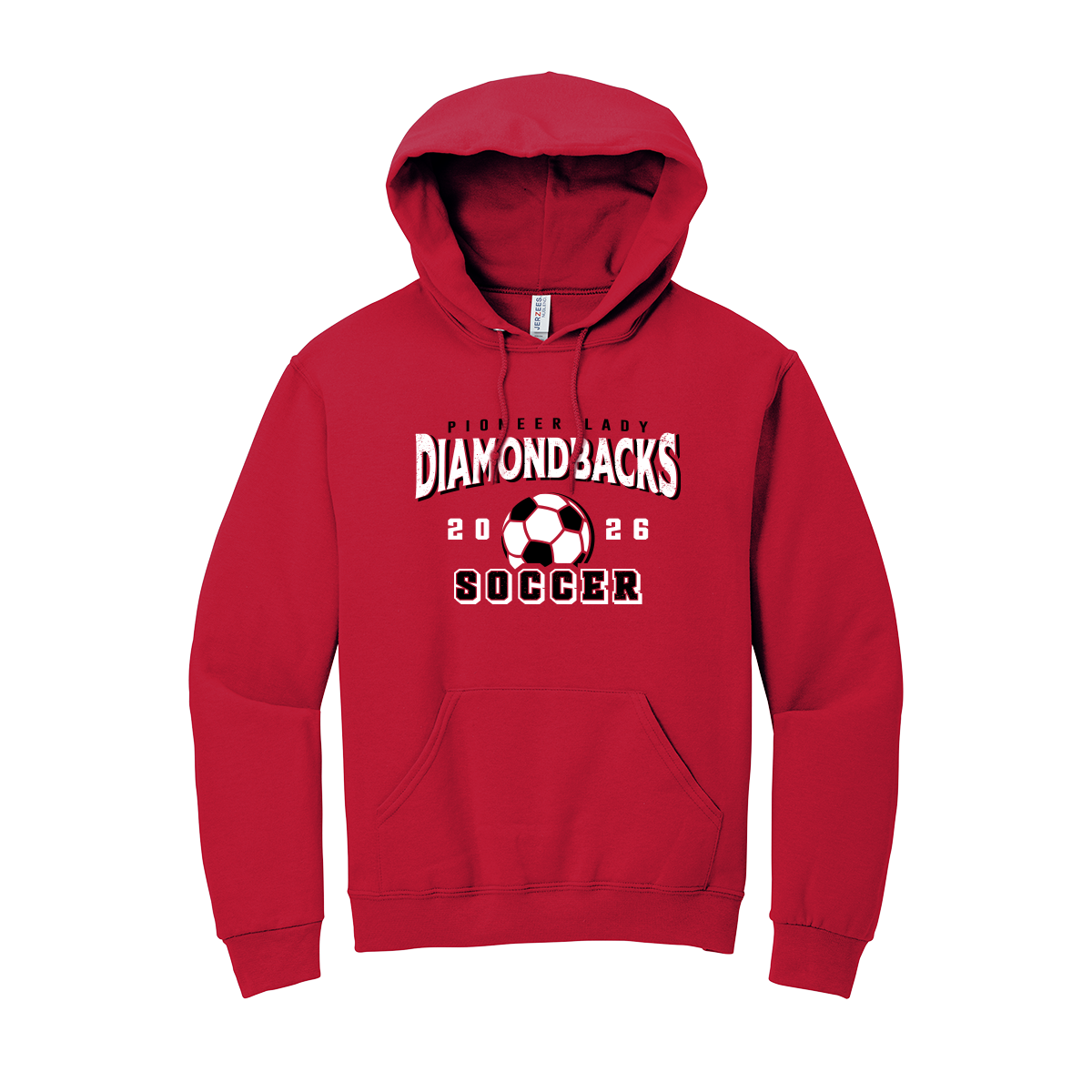 Pioneer Diamondbacks Lady Soccer - Fan Hoodie - JV