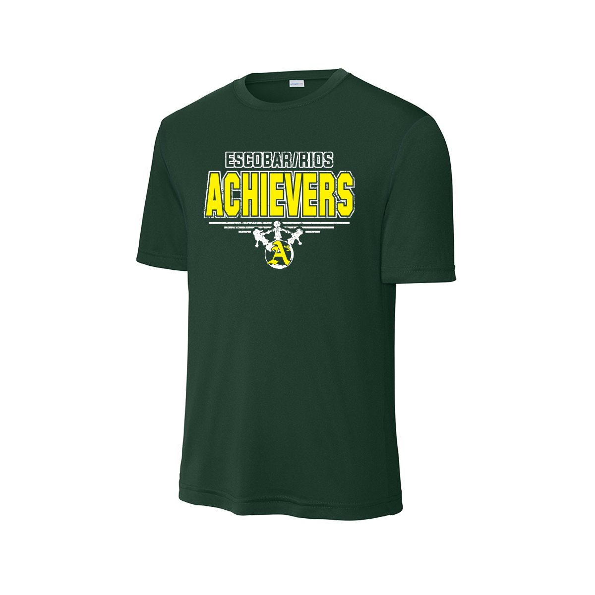 Escobar Rios Elementary - Achievers Logo - Dri-Fit T-Shirt - Green