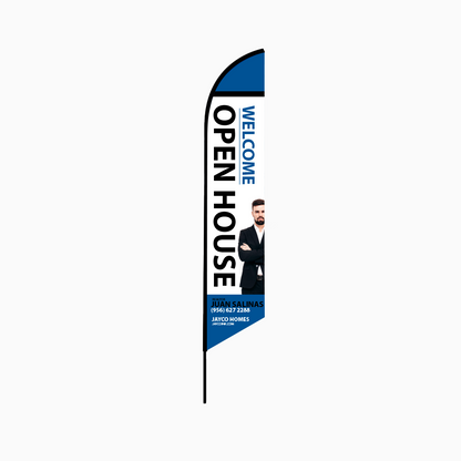 Angled Feather Flag