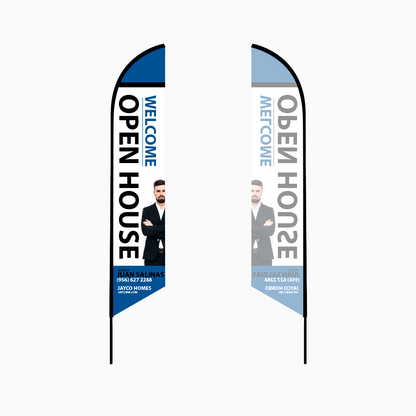 Angled Feather Flag