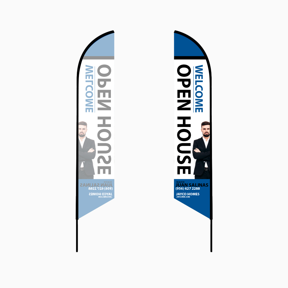 Angled Feather Flag