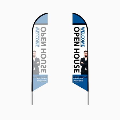 Angled Feather Flag