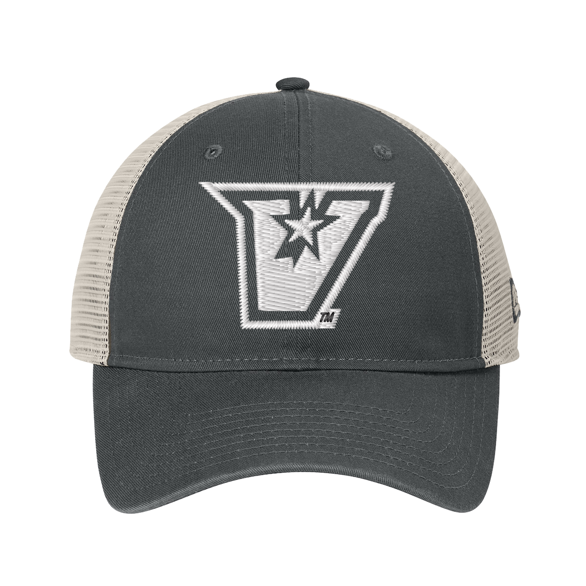 UTRGV New Era 9TWENTY Low-Profile Grey Cap - White V